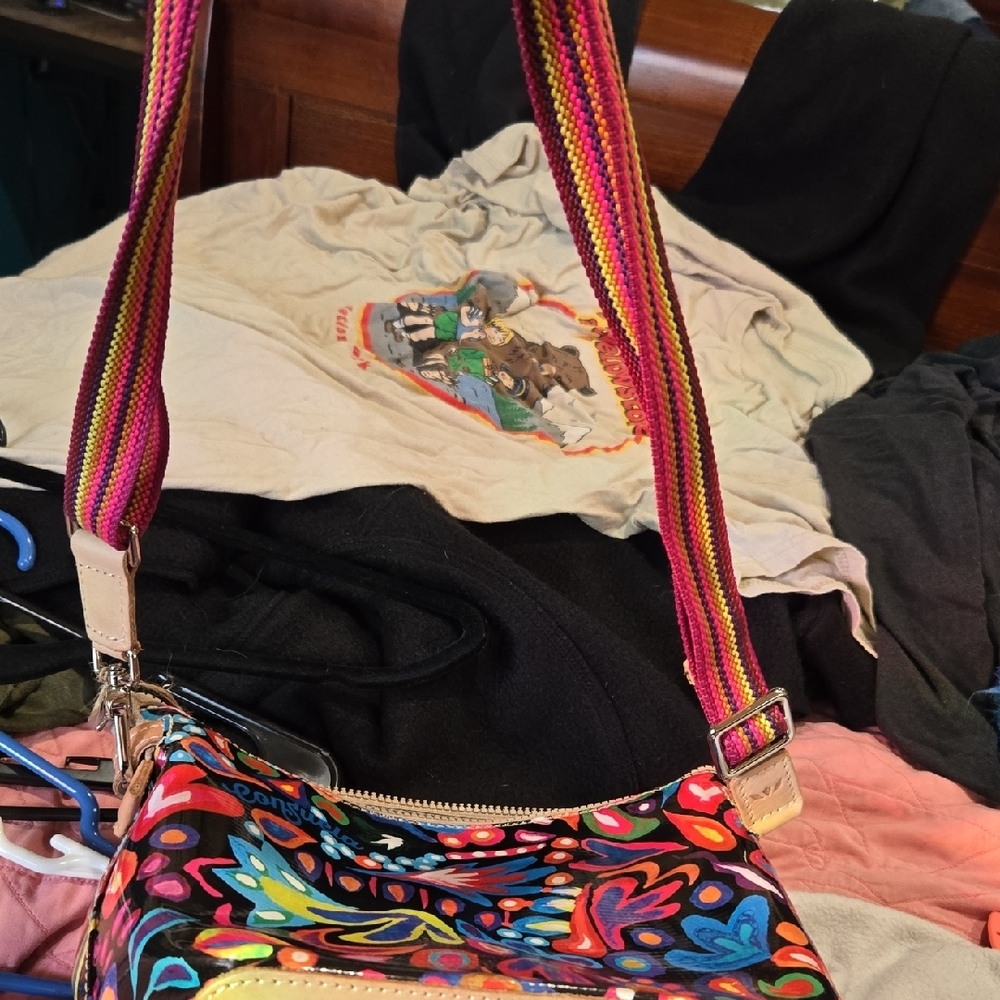 Consuela Black and Multicolor Bag - Picture 6 of 15